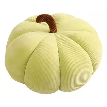 Декоративная подушка с тыквой, реалистичная плюшевая декоративная подушка для детской, праздничные товары для подарков, желто-зеленый, размеры: 35 см Stuttg