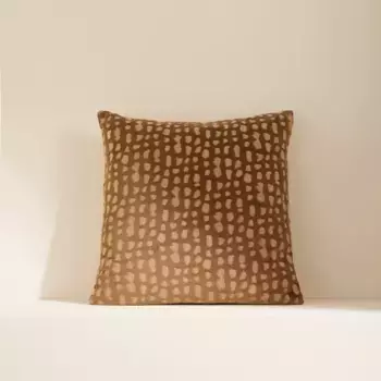 Декоративная подушка Сайгон с вышивкой El Corte Ingls, золотой