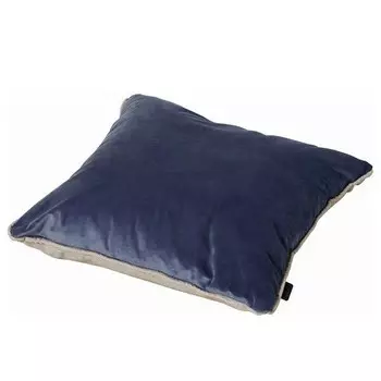 Декоративная подушка Siena Garden Velvet, 45x10x45 см, синий