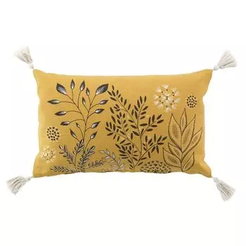 Декоративная подушка СЮЗАННА с бахромой, переработанный хлопок, 30 х 50 см Douceur d'interieur