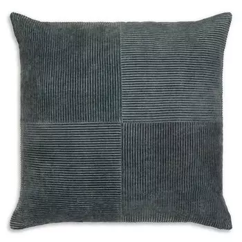 Декоративная подушка Surya Corduroy Quarters, 20 x 20 дюймов, синий