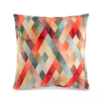 Декоративная подушка Svea, цвет разноцветный ромб, 45х45 см, чехол и наполнитель trendsicher