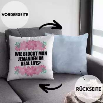 Декоративная подушка Trendation, синий