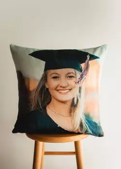 Декоративная подушка UniikPillows, белый/черный