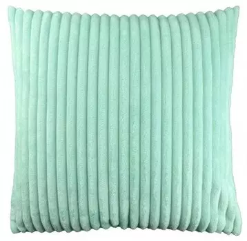 Декоративная подушка Unique Living Dez, 45x8x45 см цвет blau/neonblau