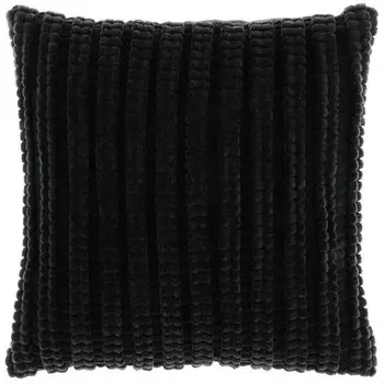 Декоративная подушка Unique Living Dolf, 45x8x45 см, черный