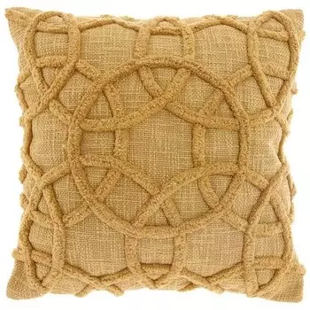 Декоративная подушка Unique Living Everon, 45x9x45 см, коричневый