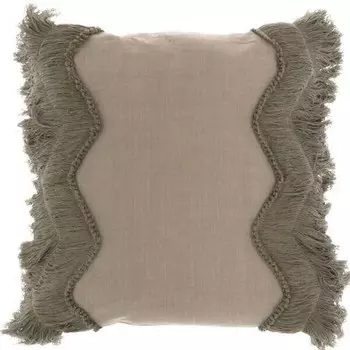 Декоративная подушка Unique Living Fajah, 45x8x45 см, серый