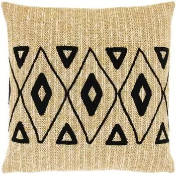 Декоративная подушка Unique Living Gia, 45x9x45 см цвет schwarz/multicolor