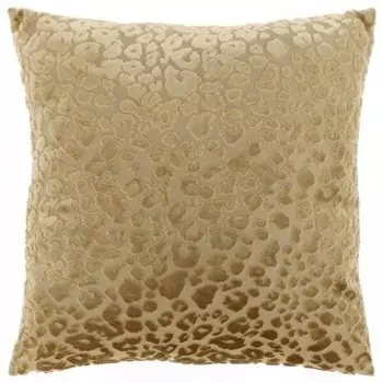 Декоративная подушка Unique Living Kitty, 45x8x45 см, желтый