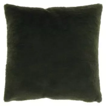 Декоративная подушка Unique Living Lonne, 45x8x45 см цвет dunkelgrn/grn