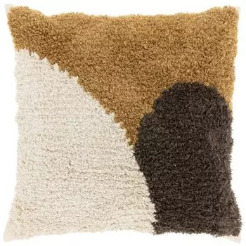 Декоративная подушка Unique Living Luz, 45x9x45 см цвет braun/multicolor