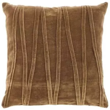 Декоративная подушка Unique Living Milly, 45x8x45 см, коричневый