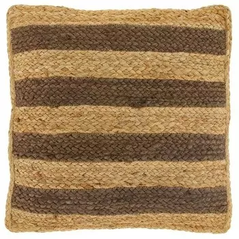 Декоративная подушка Unique Living Nani, 45x9x45 см цвет braun/dunkelbraun