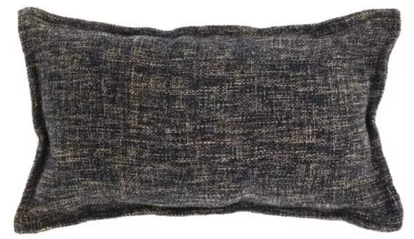 Декоративная подушка Unique Living Nessa, 50x8x50 см, черный