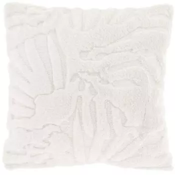 Декоративная подушка Unique Living Nyna, 45x9x45 см, белый