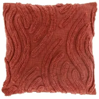 Декоративная подушка Unique Living Paros, 45x9x45 см, красный