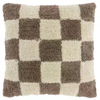 Декоративная подушка Unique Living, серо-коричневый