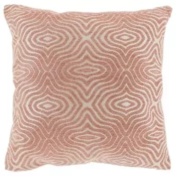 Декоративная подушка Unique Living Sirna, 45x9x45 см, розовый