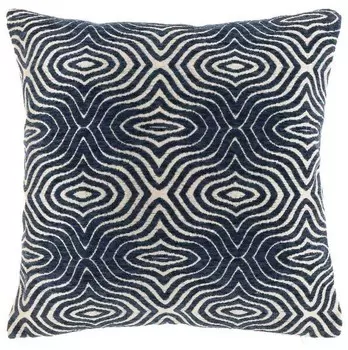 Декоративная подушка Unique Living Sirna, 45x9x45 см, синий