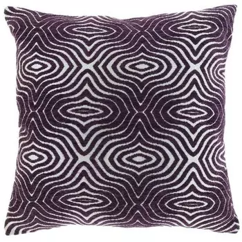 Декоративная подушка Unique Living Sirna, 45x9x45 см, фиолетовый