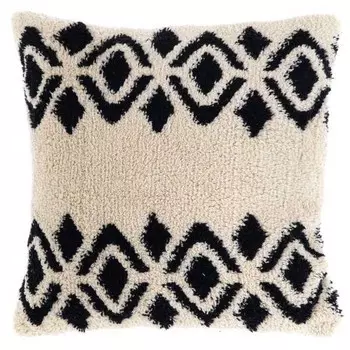 Декоративная подушка Unique Living Solia, 45x8x45 см цвет beige/multicolor