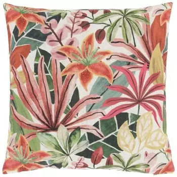 Декоративная подушка Unique Living Sorento, 45x9x45 см цвет grn/multicolor/pink