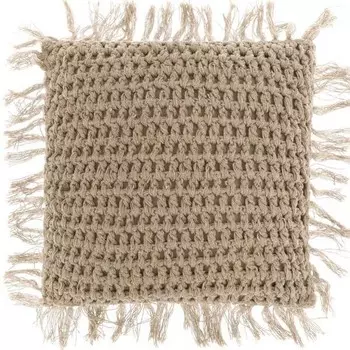 Декоративная подушка Unique Living Tufo, 45x8x45 см, белый