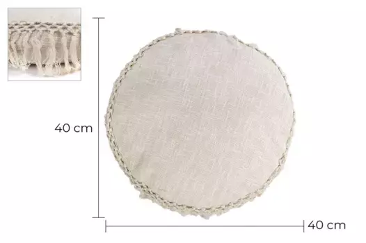 Декоративная подушка VAN MANEN VEENENDAAL B.V, бежевый