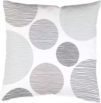 Декоративная подушка Vision S "БОРДЕН", чехол без наполнителя. 1 шт 40х40 см, серый