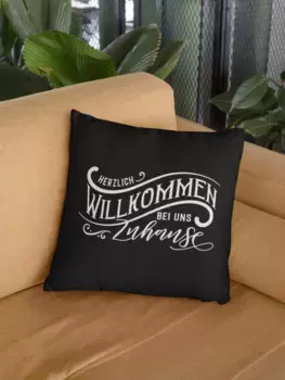 Декоративная подушка Wessdruck, черный