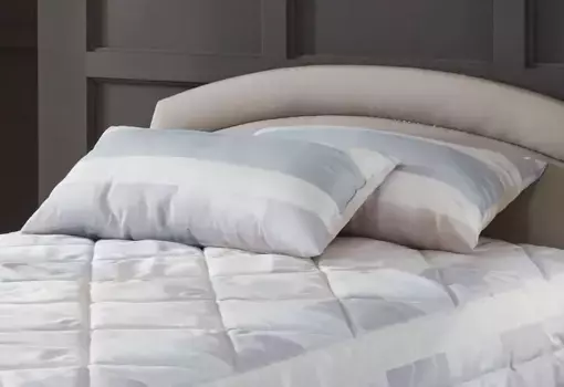 Декоративная подушка Westfalia Sleeping Comfort, (2 шт.) Westfalia Schlafkomfort 40х80 см, цвет natur + gemustert