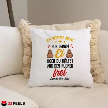 Декоративная поудшка 22Feels, белый