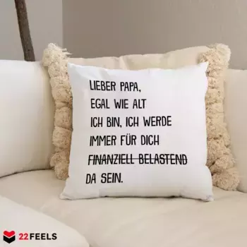 Декоративная поудшка 22Feels, белый