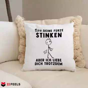 Декоративная поудшка 22Feels, белый