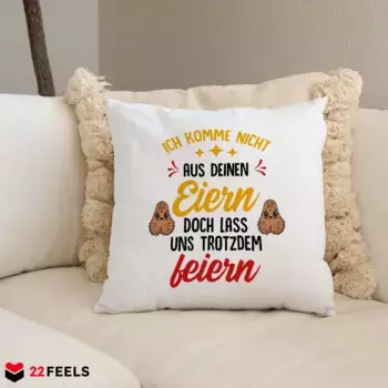 Декоративная поудшка 22Feels, белый