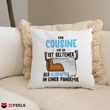 Декоративная поудшка 22Feels, белый