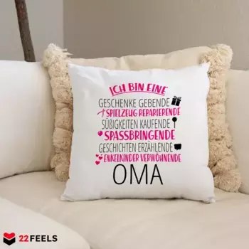 Декоративная поудшка 22Feels, белый