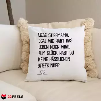 Декоративная поудшка 22Feels, белый