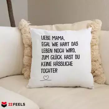 Декоративная поудшка 22Feels, белый