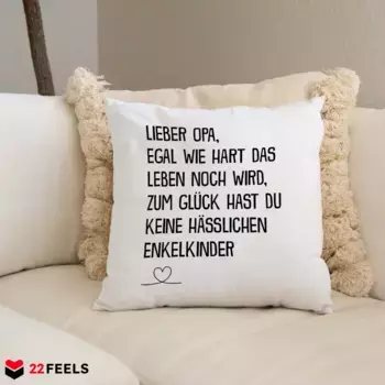 Декоративная поудшка 22Feels, белый