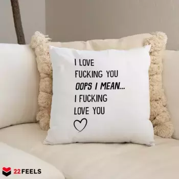 Декоративная поудшка 22Feels, белый