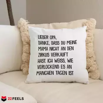 Декоративная поудшка 22Feels, белый