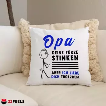 Декоративная поудшка 22Feels, белый