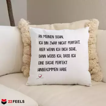 Декоративная поудшка 22Feels, белый