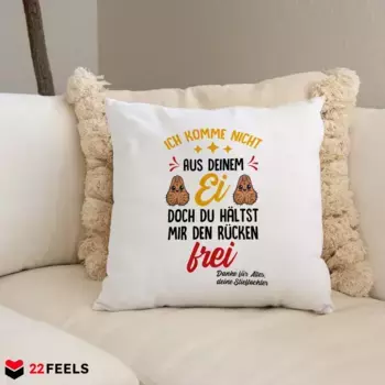 Декоративная поудшка 22Feels, белый