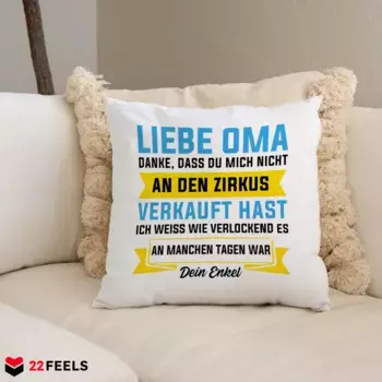 Декоративная поудшка 22Feels, белый