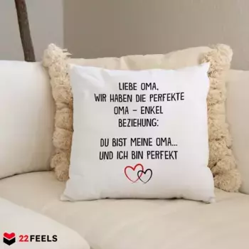 Декоративная поудшка 22Feels, белый