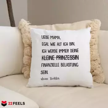 Декоративная поудшка 22Feels, белый