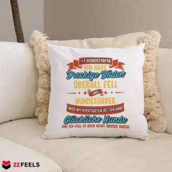 Декоративная поудшка 22Feels, белый